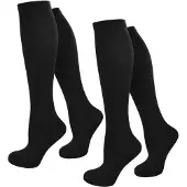 Normani Chaussettes de sport noir