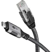 Goobay Câble Ethernet USB C vers RJ45