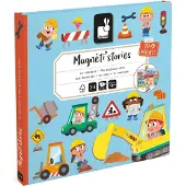 Janod Jeu éducatif Magnéti'stories Le Chantier