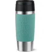 EMSA Travel Mug Classic 36 Ml Acier Inoxydable, Bleu