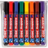 Edding Marqueurs à tableau blanc 8 pcs Multicolore 360