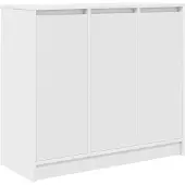 vidaXL Sideboard Blanc 85x34x76 cm Bois composite
