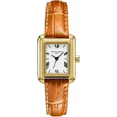 Victoria Hyde Montre à affichage analogique ' Retro ' marron