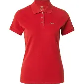 Levi's T-shirt 'Slim Polo Shirt' rouge / blanc