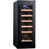Temptech Réfrigérateur à vin Prestige avec 1 zone pour 19 bouteilles