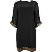 Apricot Robe or / noir