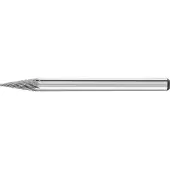 PFERD Petit axe de coupe Forme SKM Ø 3 mm Longueur de la tête 7 mm Queue Ø 3 mm Denture en carbure 3 PLUS