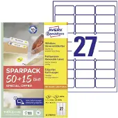 Avery-Zweckform Étiquettes universelles