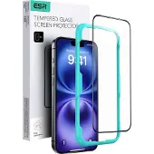 ESR Protection d'écran en verre trempé (1 pcs, Apple iPhone 15, Apple iPhone 16), Téléphone portable : film de protection, Transparent