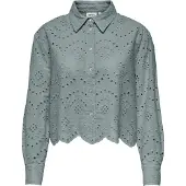 ONLY Chemisier 'ONLValais' bleu fumé