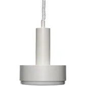 Hubsch Lampe suspendue Quip gris clair