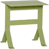 Hubsch Table d'appoint pliable vert clair