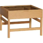 Hubsch Table basse Glitz naturel