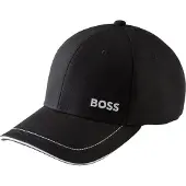 BOSS Casquette noir / blanc