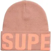 Superdry Bonnet orange clair / rose ancienne