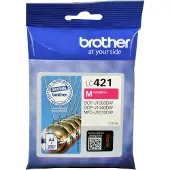 Brother - Cartouche d'encre LC-421M rouge | 5 pièces
