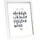 Deknudt Frames S46AF1 15x20 plastique blanc/argent