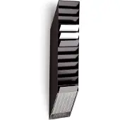 Durable Distributeur de prospectus Flexiboxx 12 , 12 distributeurs, A4, portrait, noir