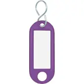 Wedo Porte-clés S-Haken violet Emballage en gros en plastique avec, Violet