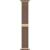 Apple Watch 44/45/46 mm Bracelet Milanais Or