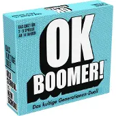 Goliath OK Boomer , jeu de cartes à partir de 14 ans, jeu de société pour soirée jeux pour 2 à 8 joueurs