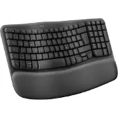 Logitech Ergo Series - Tastatur - kabellos - 2,4 GHz, Bluetooth LE - QWERTZ - Deutsch - Graphite (920-012283)