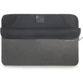 Tucano Second Skin Melange - Housse d'ordinateur portable - 17.4" - noir