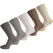 Normani Chaussettes beige clair / beige foncé / gris / taupe