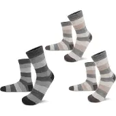 Normani Chaussettes beige / gris / noir