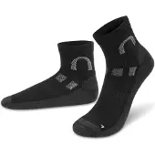 Normani Chaussettes de sport 'Lismore' gris / noir