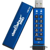 ISTORAGE datAshur PRO - Clé USB - chiffré - FIPS 140-2 Level 3 - 16 Go - USB 3.0