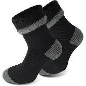 Polar Husky Chaussettes 'Extrem Hot' gris / noir