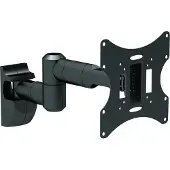 Reflecta FLEXO 40-300B - Kit de montage (bras articulé) pour téléviseur LCD/Plasma - noir - taille d'écran : 25.4-101.6 cm (10"-40") - montage mural