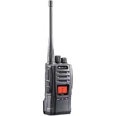 Midland G13 Radio, PMR446 16 canaux, chargeur sur pied, pack de batteries 2600 mAh (C1462) (12 km), Talkie walkie, Noir