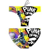 Turbo Punk London Swimming Brief Multicolore S Homme