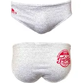 Turbo Plain Swimming Brief Blanc 3XL Homme