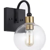 Toolight Applique Murale Black Gold APP1580-1W