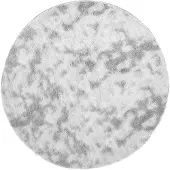 vidaXL Tapis shaggy à poils longs NAVARRA gris clair 100x100 cm