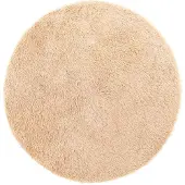 vidaXL Tapis Shaggy à poils longs NAVARRA beige 100x100 cm polyester