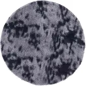 vidaXL Tapis Shaggy à poils longs NAVARRA gris foncé 100x100 cm
