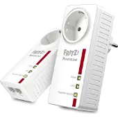 AVM FRITZ!Powerline 1220E - Kit adaptateur CPL - GigE, HomePlug AV (HPAV) 2.0, IEEE 1901 - se branche sur une prise murale
