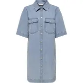 ONLY Robe-chemise 'ONLBELLE' bleu clair