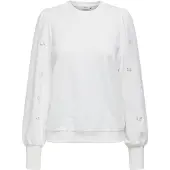 ONLY Sweat-shirt 'ONLFemme' blanc