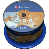 Iogear 4.7gb Printable 16x Speed Dvd-r 50 Units Blanc