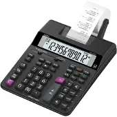 Casio HR-200RCE - Calculatrice avec imprimante - LCD - 12 chiffres - pile