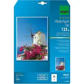 Sigel Top IP663 - Papier photo ultra brillant à séchage instantané - A4 (210 x 297 mm) - 125 g/m² - 25 feuille(s)