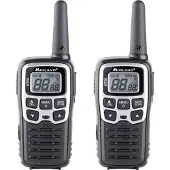Midland XT50 radio bidirectionnelle 24 canaux 446.00625 - 446.0937 MHz Noir, Gris