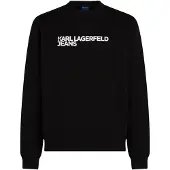 Karl lagerfeld JEANS Sweat-shirt noir / blanc