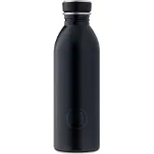 24Bottles Gourdes 'Clima 0,5 L' anthracite / gris argenté / noir