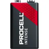 Duracell Procell Intense Power (10 pcs, 9V Block, 673 mAh)